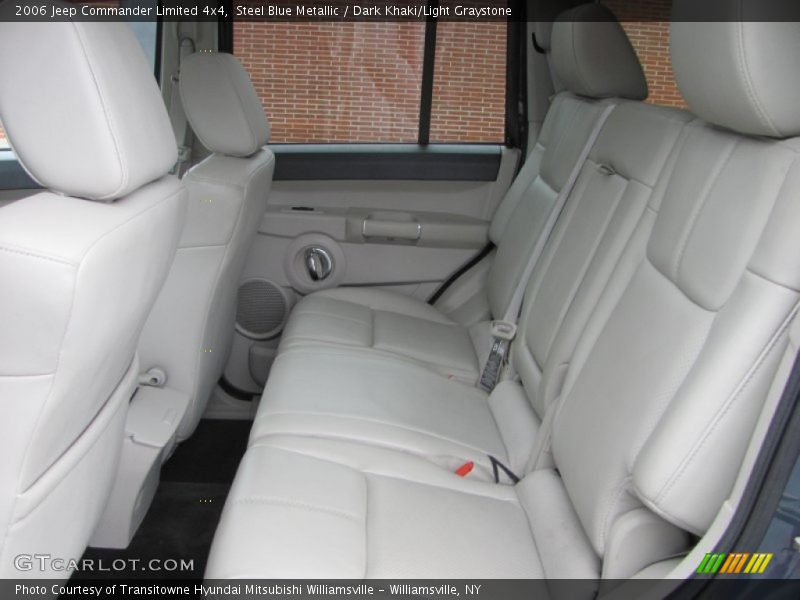Steel Blue Metallic / Dark Khaki/Light Graystone 2006 Jeep Commander Limited 4x4