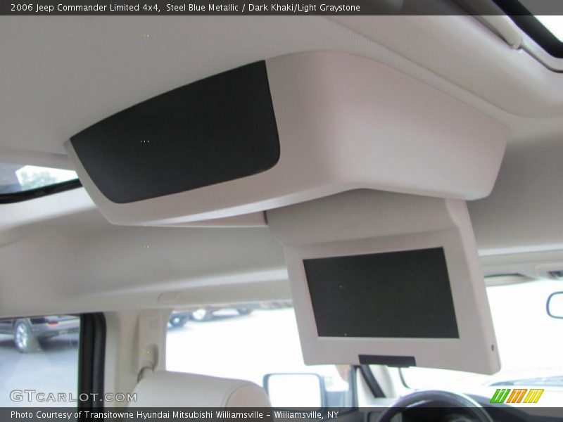Steel Blue Metallic / Dark Khaki/Light Graystone 2006 Jeep Commander Limited 4x4