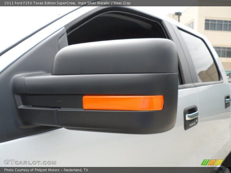 Ingot Silver Metallic / Steel Gray 2011 Ford F150 Texas Edition SuperCrew