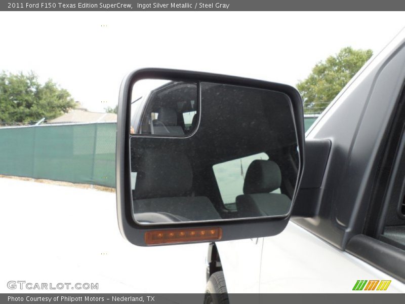 Ingot Silver Metallic / Steel Gray 2011 Ford F150 Texas Edition SuperCrew