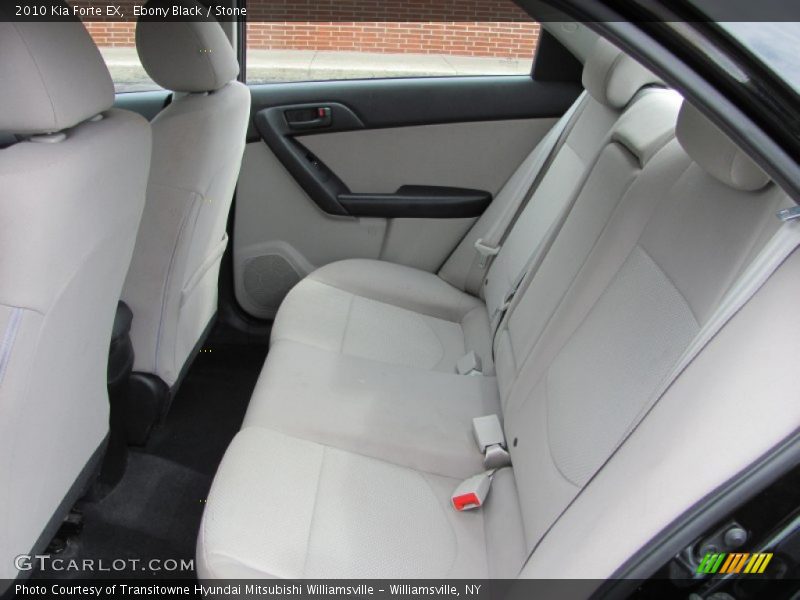 Ebony Black / Stone 2010 Kia Forte EX