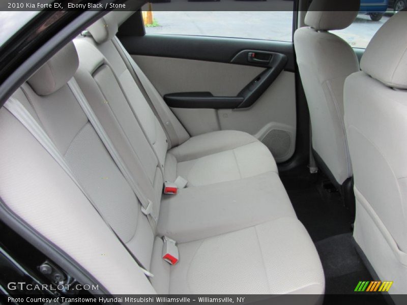 Ebony Black / Stone 2010 Kia Forte EX