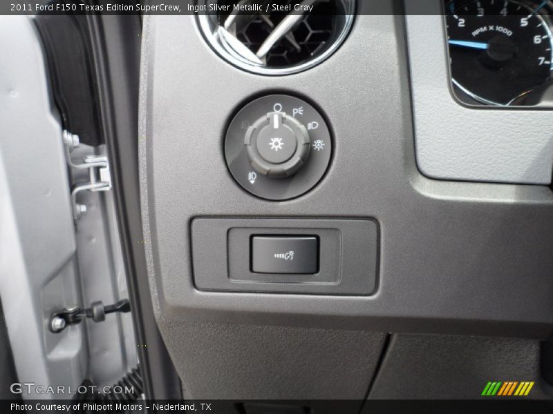 Ingot Silver Metallic / Steel Gray 2011 Ford F150 Texas Edition SuperCrew