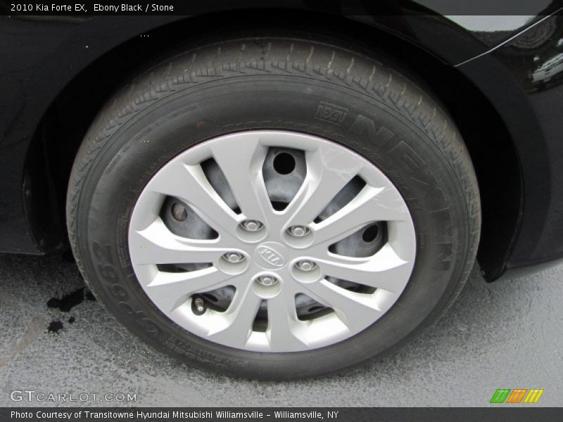 Ebony Black / Stone 2010 Kia Forte EX