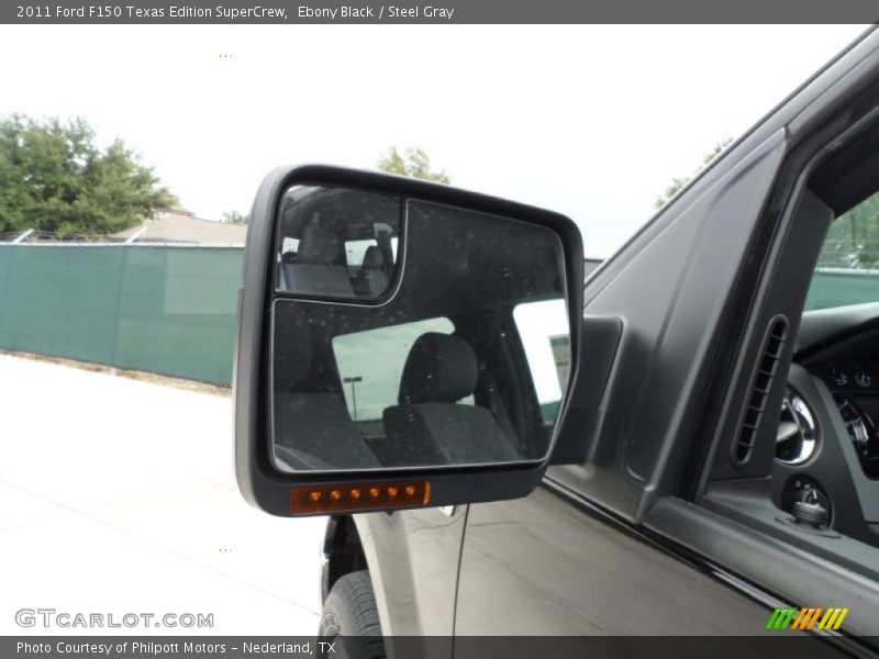 Ebony Black / Steel Gray 2011 Ford F150 Texas Edition SuperCrew