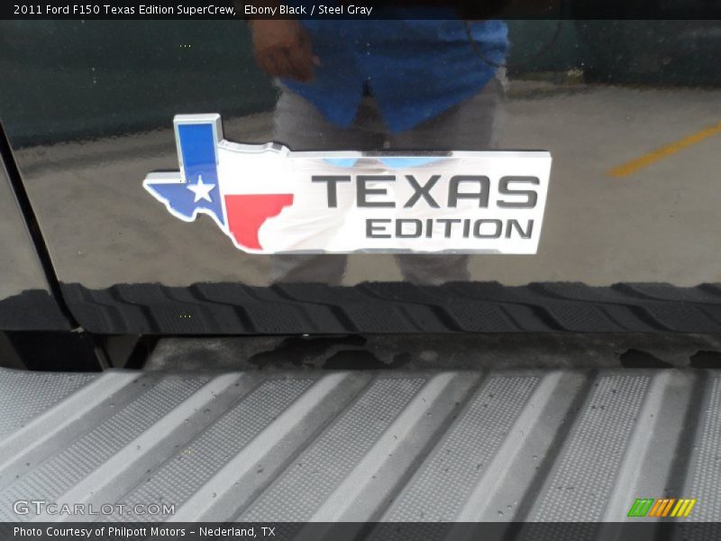 Ebony Black / Steel Gray 2011 Ford F150 Texas Edition SuperCrew