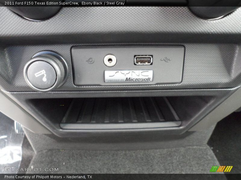 Ebony Black / Steel Gray 2011 Ford F150 Texas Edition SuperCrew