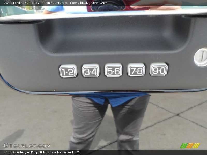 Ebony Black / Steel Gray 2011 Ford F150 Texas Edition SuperCrew