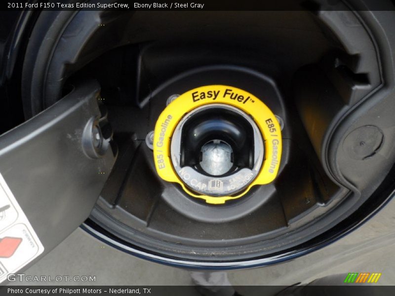 Ebony Black / Steel Gray 2011 Ford F150 Texas Edition SuperCrew