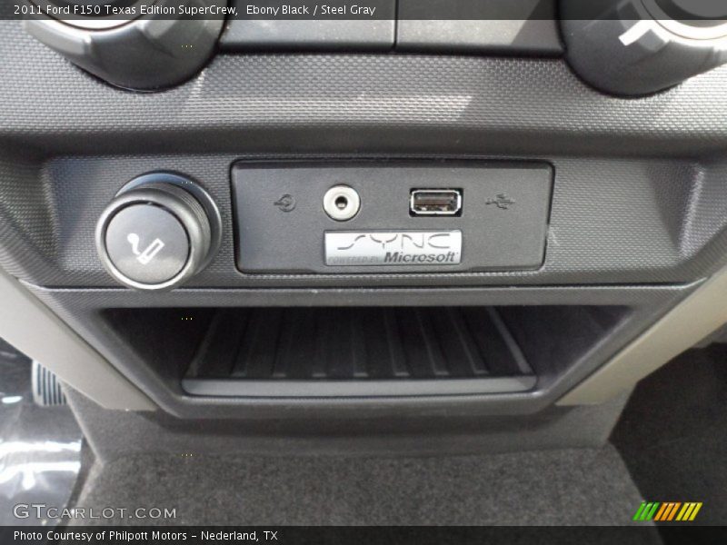 Ebony Black / Steel Gray 2011 Ford F150 Texas Edition SuperCrew