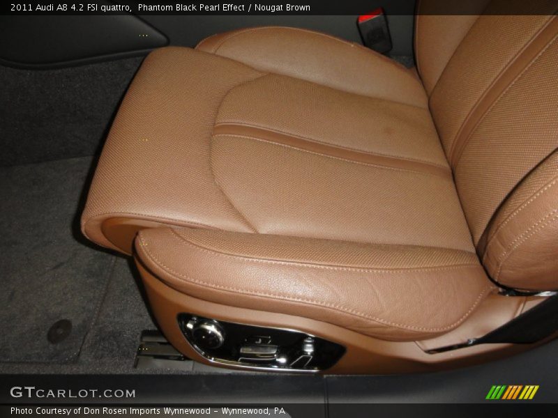  2011 A8 4.2 FSI quattro Nougat Brown Interior