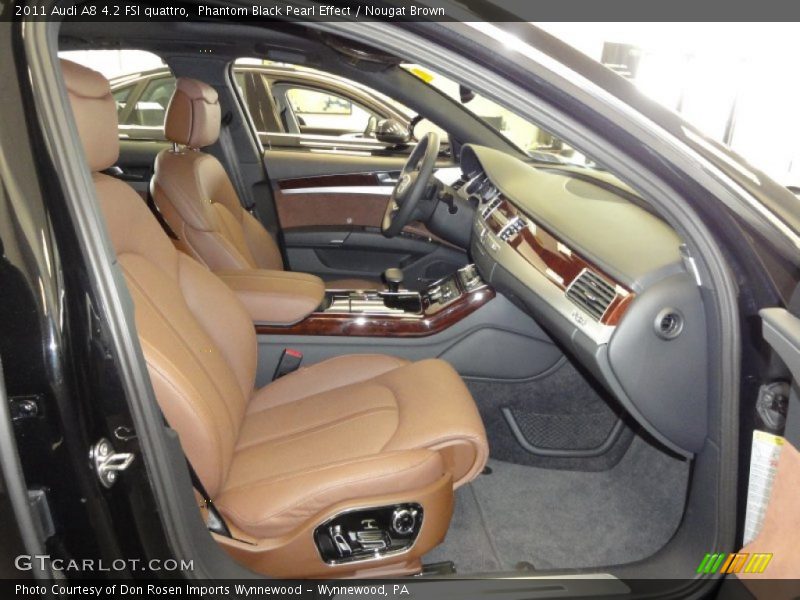  2011 A8 4.2 FSI quattro Nougat Brown Interior