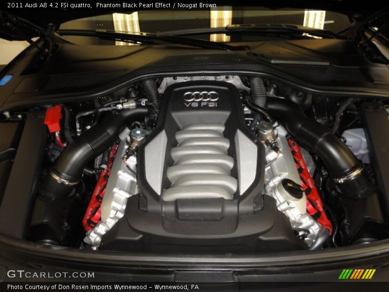  2011 A8 4.2 FSI quattro Engine - 4.2 Liter FSI DOHC 32-Valve VVT V8