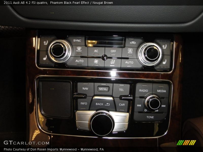 Controls of 2011 A8 4.2 FSI quattro