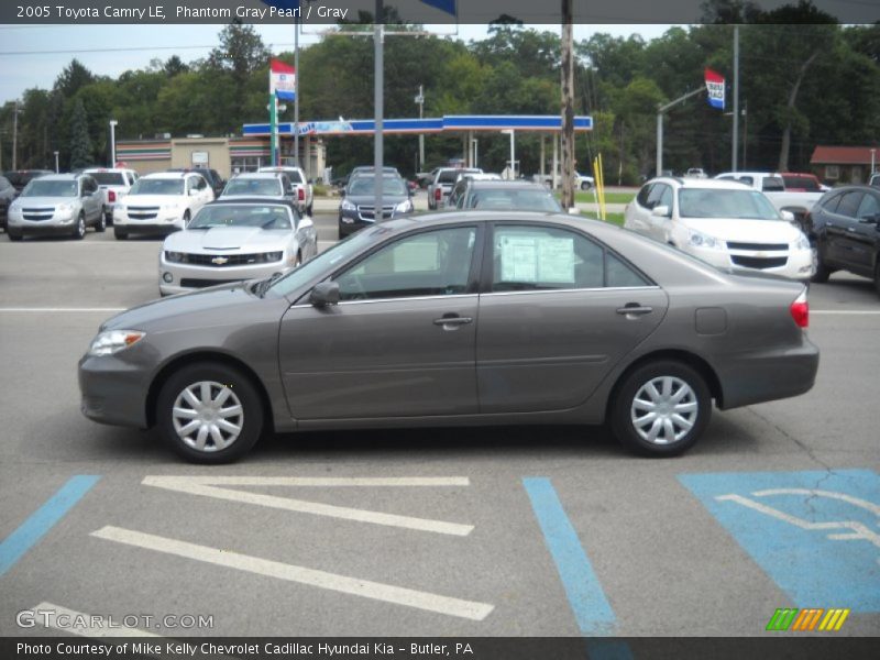 Phantom Gray Pearl / Gray 2005 Toyota Camry LE