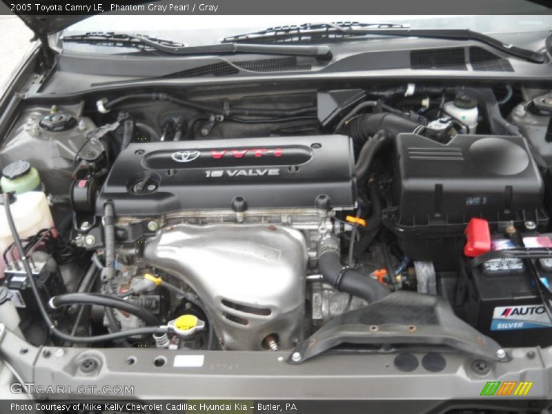 Phantom Gray Pearl / Gray 2005 Toyota Camry LE