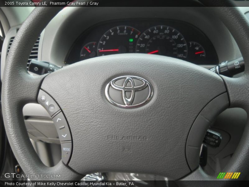 Phantom Gray Pearl / Gray 2005 Toyota Camry LE
