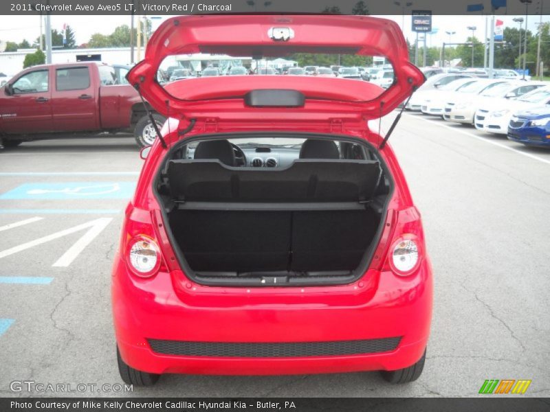 Victory Red / Charcoal 2011 Chevrolet Aveo Aveo5 LT