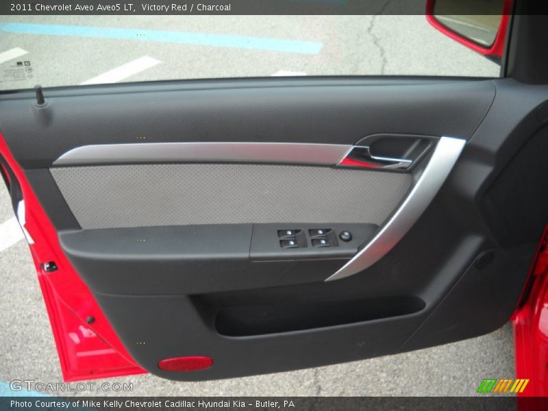 Victory Red / Charcoal 2011 Chevrolet Aveo Aveo5 LT