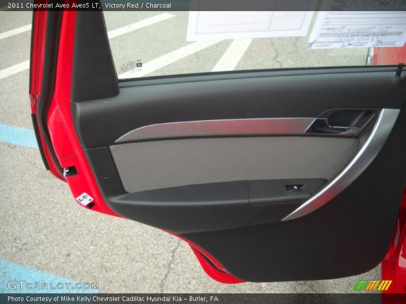Victory Red / Charcoal 2011 Chevrolet Aveo Aveo5 LT