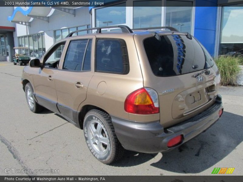 Sandstone / Beige 2001 Hyundai Santa Fe GLS V6 4WD