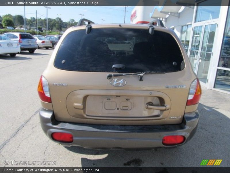 Sandstone / Beige 2001 Hyundai Santa Fe GLS V6 4WD