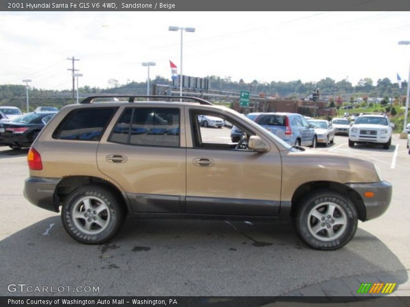 Sandstone / Beige 2001 Hyundai Santa Fe GLS V6 4WD