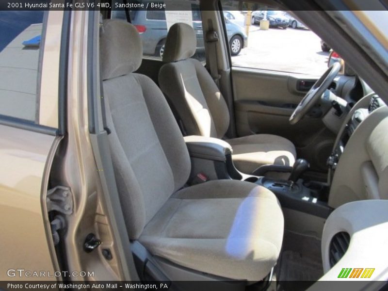 Sandstone / Beige 2001 Hyundai Santa Fe GLS V6 4WD