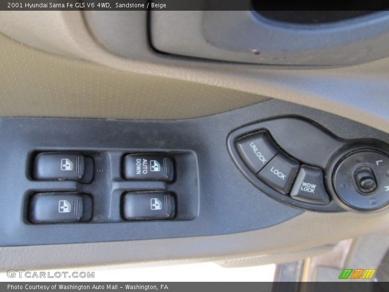 Sandstone / Beige 2001 Hyundai Santa Fe GLS V6 4WD