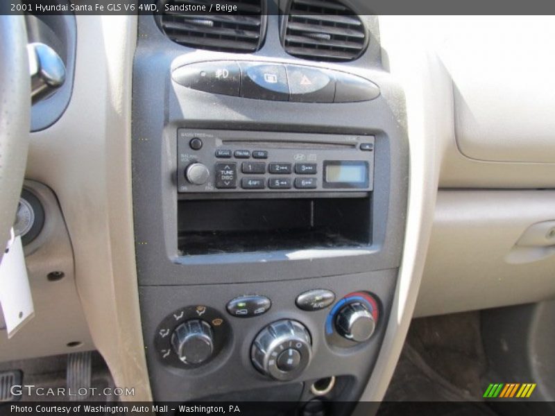 Sandstone / Beige 2001 Hyundai Santa Fe GLS V6 4WD
