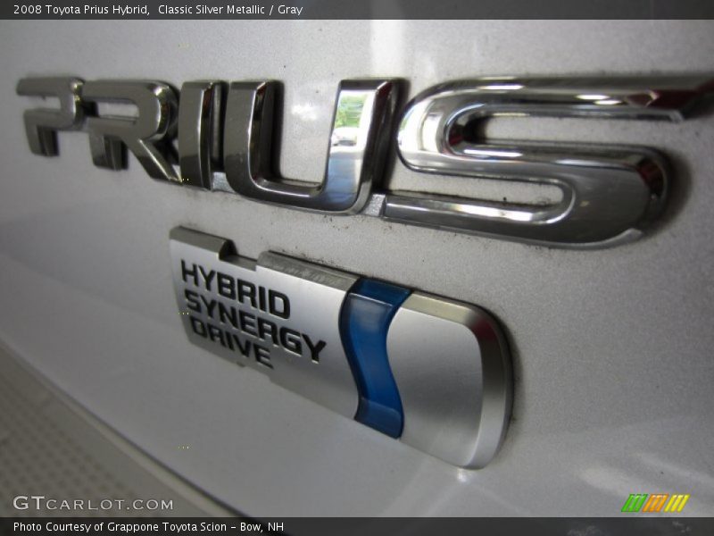 Classic Silver Metallic / Gray 2008 Toyota Prius Hybrid