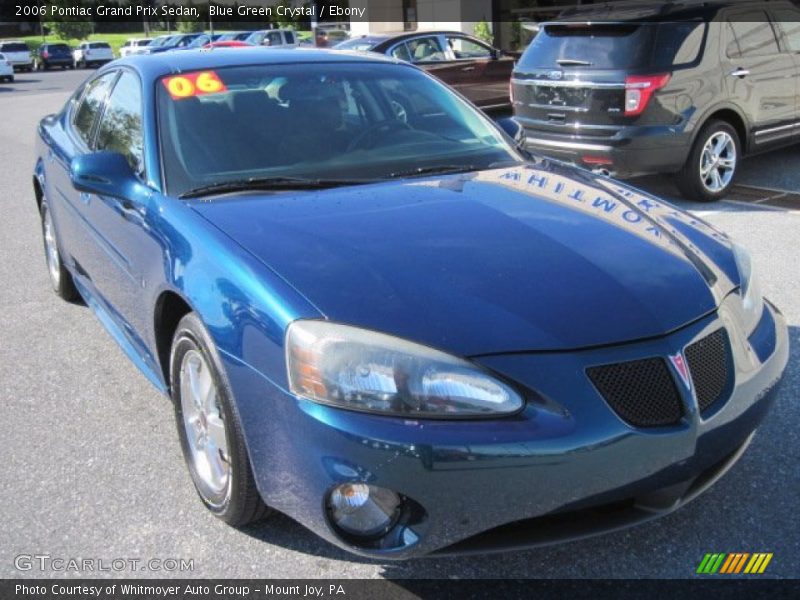 Blue Green Crystal / Ebony 2006 Pontiac Grand Prix Sedan