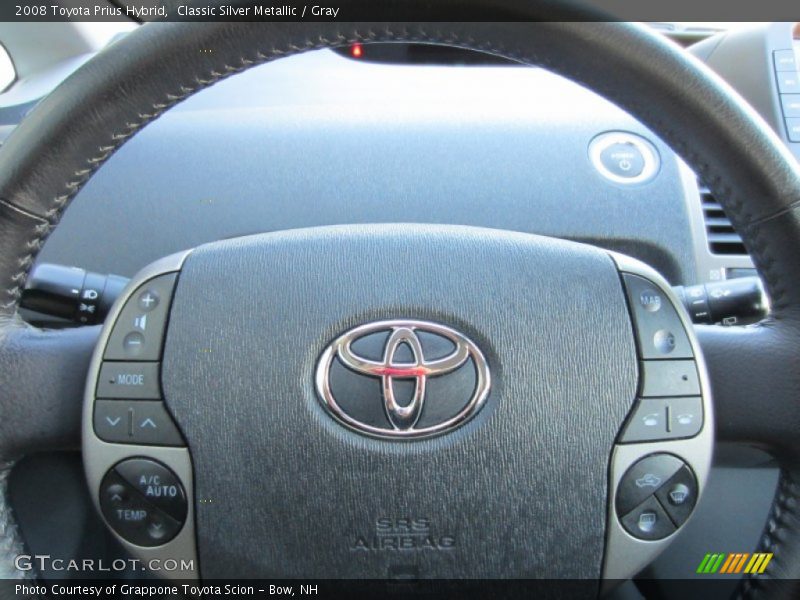 Classic Silver Metallic / Gray 2008 Toyota Prius Hybrid
