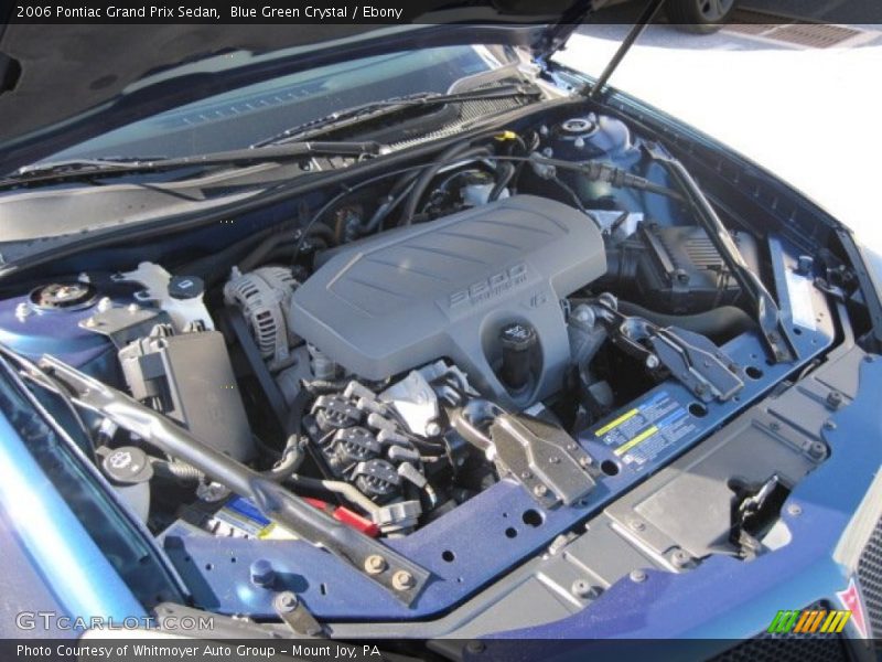 Blue Green Crystal / Ebony 2006 Pontiac Grand Prix Sedan