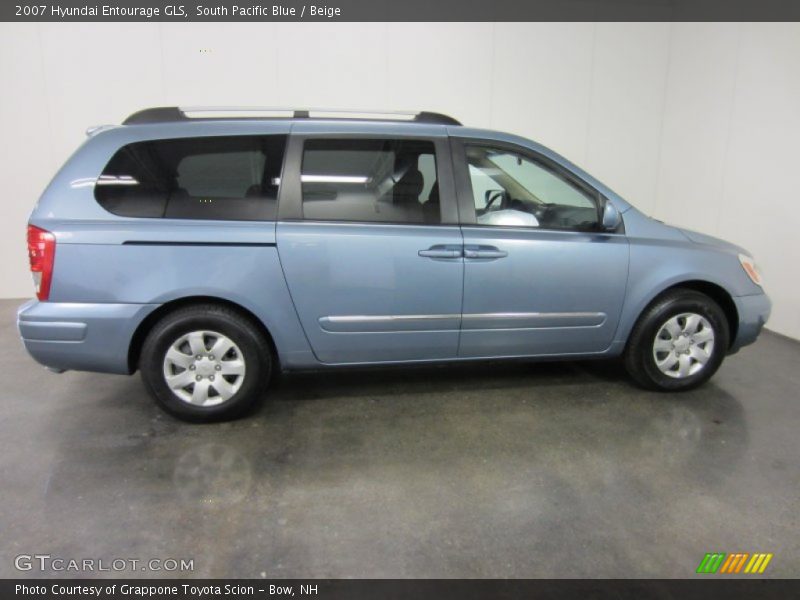 South Pacific Blue / Beige 2007 Hyundai Entourage GLS