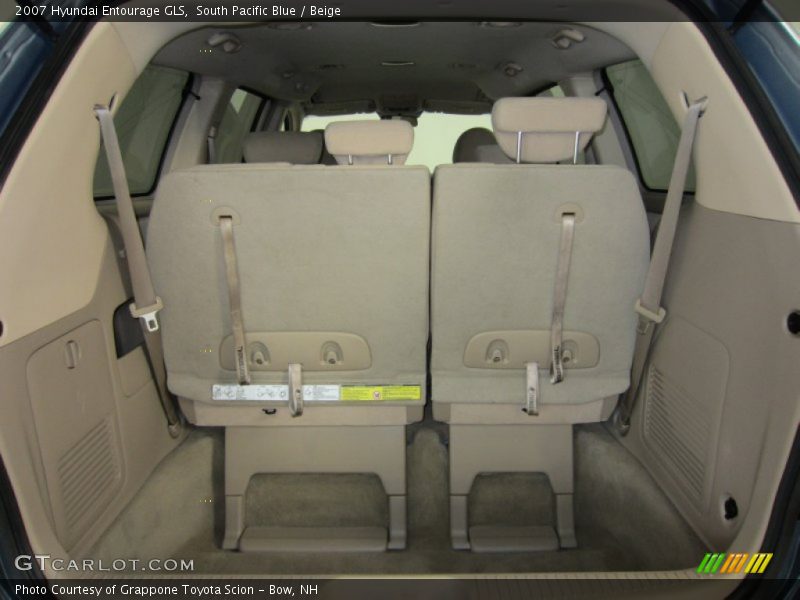 South Pacific Blue / Beige 2007 Hyundai Entourage GLS