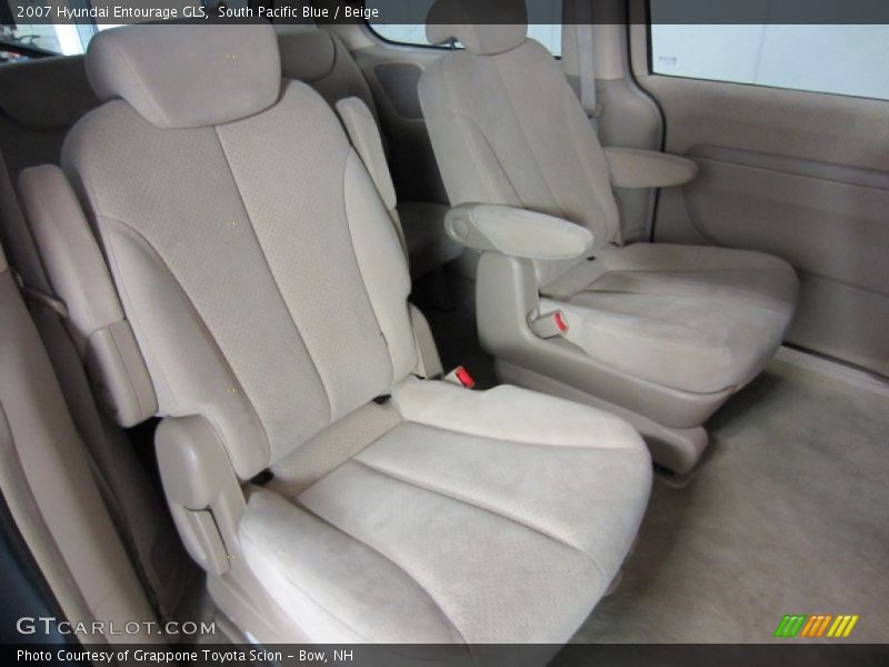 South Pacific Blue / Beige 2007 Hyundai Entourage GLS