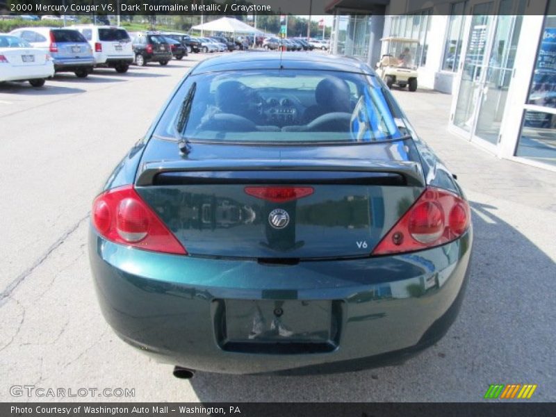 Dark Tourmaline Metallic / Graystone 2000 Mercury Cougar V6