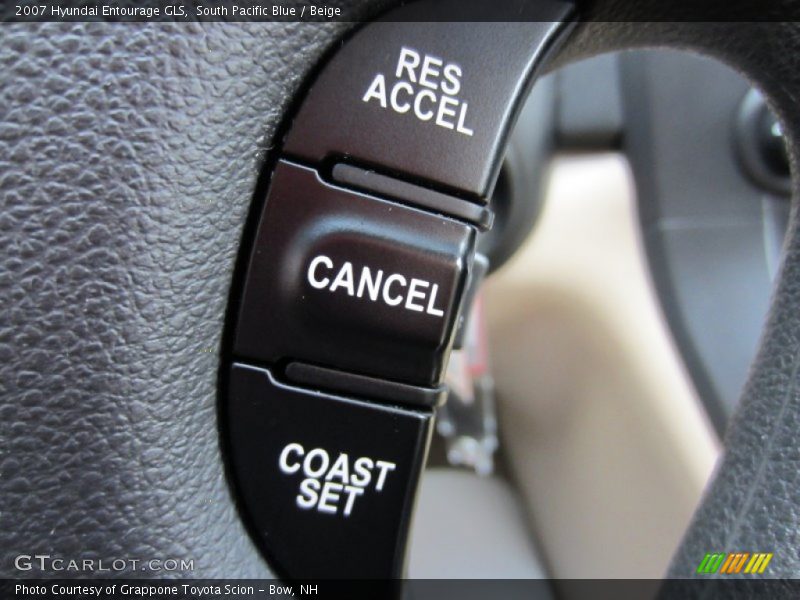 South Pacific Blue / Beige 2007 Hyundai Entourage GLS