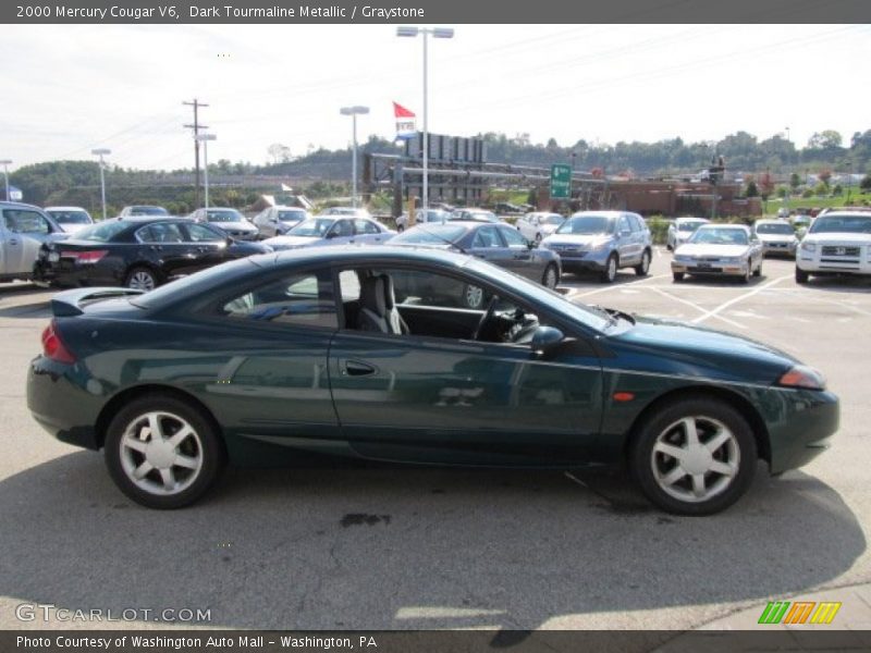 Dark Tourmaline Metallic / Graystone 2000 Mercury Cougar V6