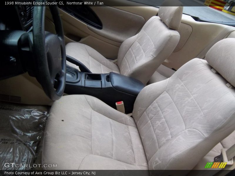 Northstar White / Tan 1998 Mitsubishi Eclipse Spyder GS