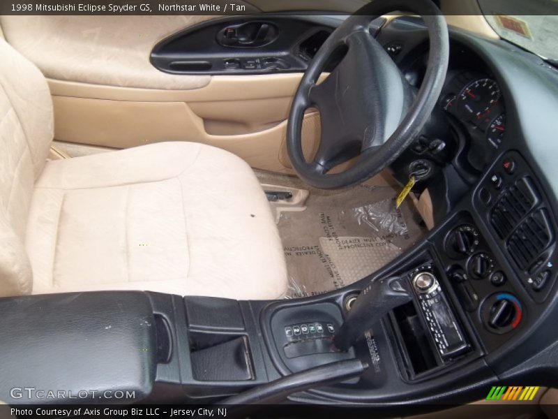 Northstar White / Tan 1998 Mitsubishi Eclipse Spyder GS