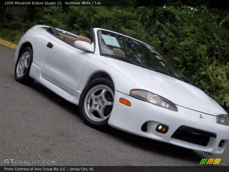 Northstar White / Tan 1998 Mitsubishi Eclipse Spyder GS