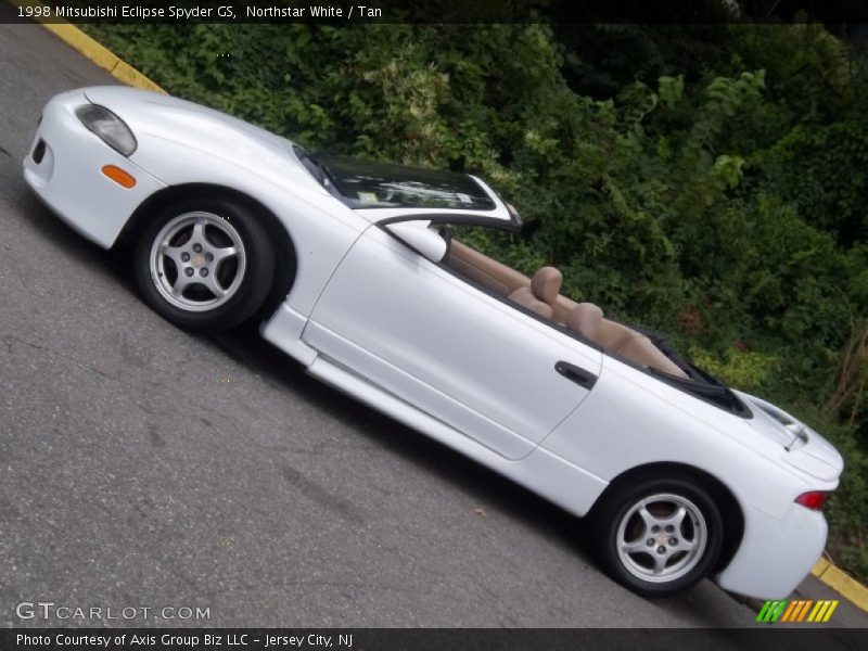 Northstar White / Tan 1998 Mitsubishi Eclipse Spyder GS