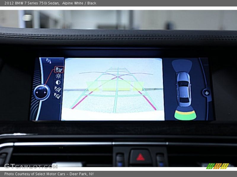 Alpine White / Black 2012 BMW 7 Series 750i Sedan