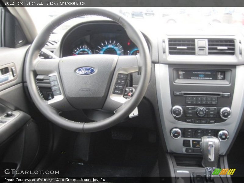 Black / Charcoal Black 2012 Ford Fusion SEL