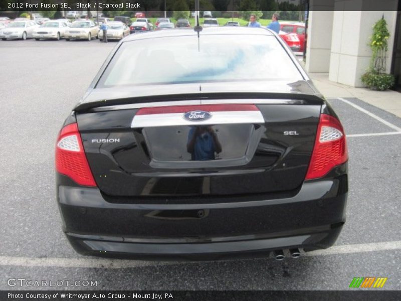 Black / Charcoal Black 2012 Ford Fusion SEL