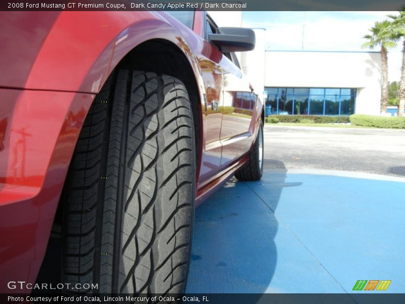 Dark Candy Apple Red / Dark Charcoal 2008 Ford Mustang GT Premium Coupe