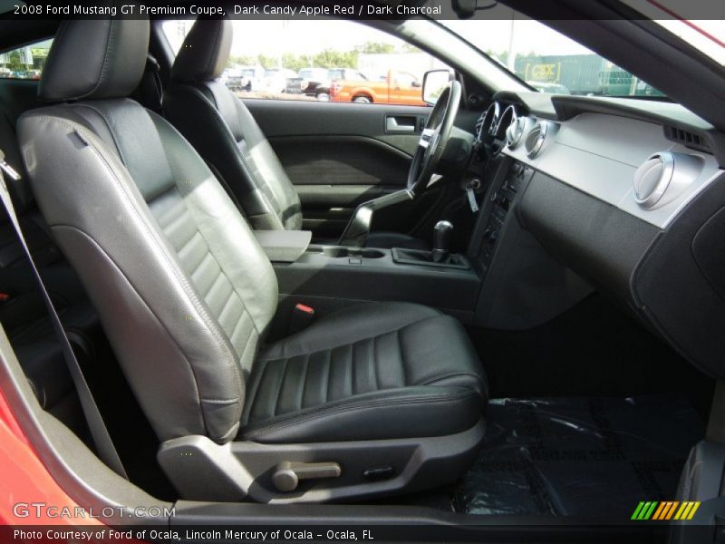  2008 Mustang GT Premium Coupe Dark Charcoal Interior