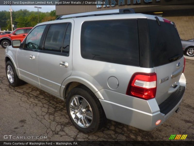 Ingot Silver Metallic / Charcoal Black 2010 Ford Expedition Limited 4x4